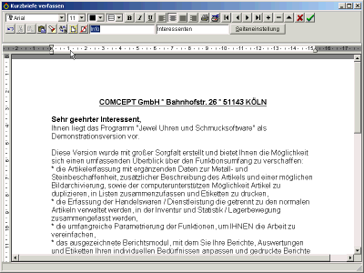 Textverarbeitung